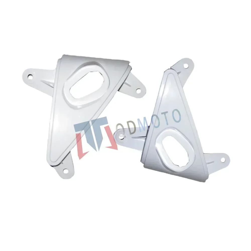 

For Kawasaki Ninja ZX-6R 636 2005-2008 Motorcycle Unpainted Left And Right Headlamp Covers ABS Injection Fairing Accessories/B