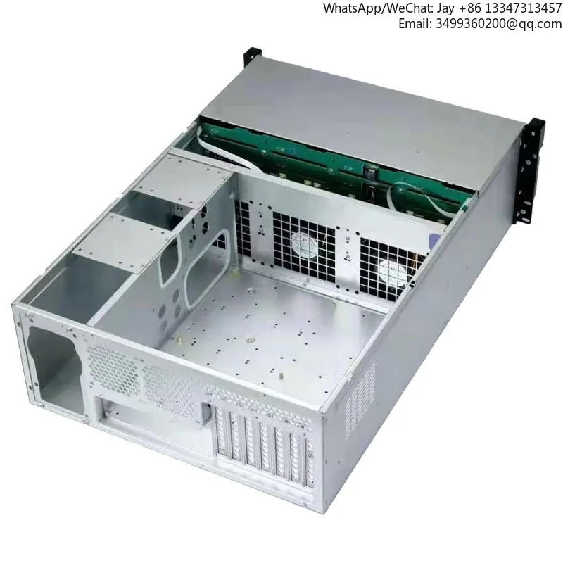 

24-Bay Hot-Swappable Hard Drive 4U Server Chassis Enterprise Database Workstation For Quantitative Research ATX Form Factor Rack