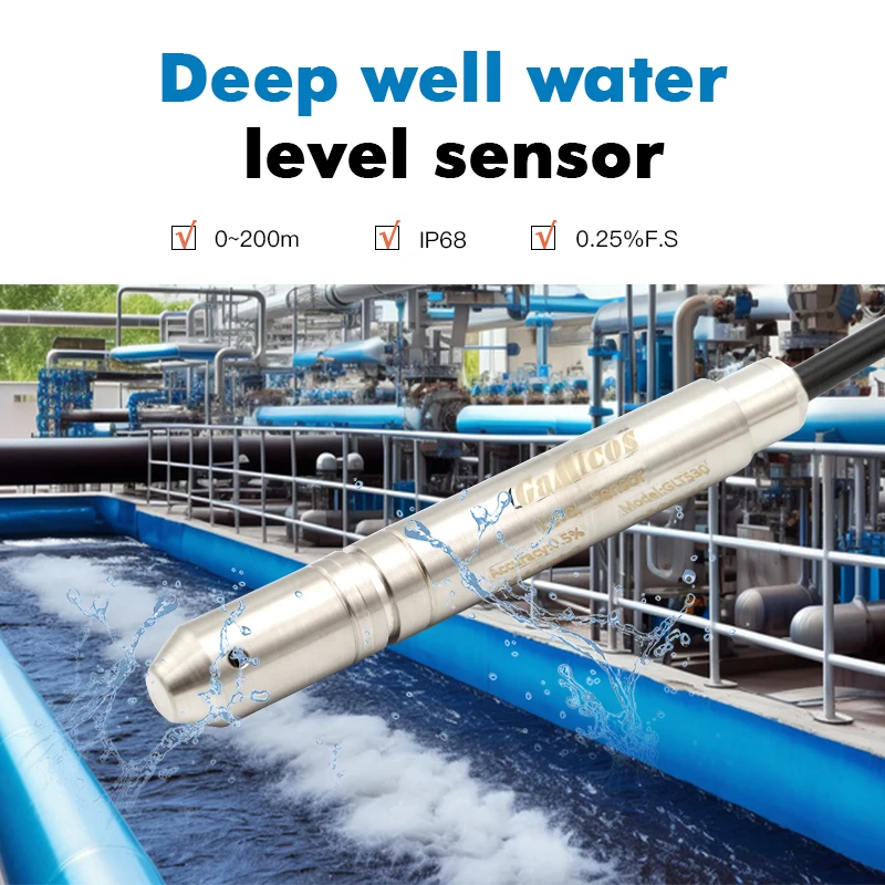 GAMICOS GLT530 Underground Well Level Sensor Water Level Sensor