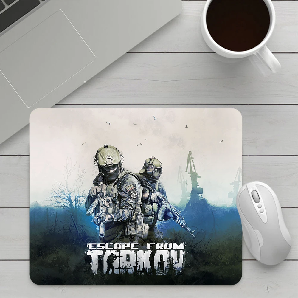 Escape From Tarkov Small Gaming Mouse Pad Computer Mousepad PC Gamer Mouse Mat Laptop Office Mausepad XXL Keyboard Mat Desk Pad