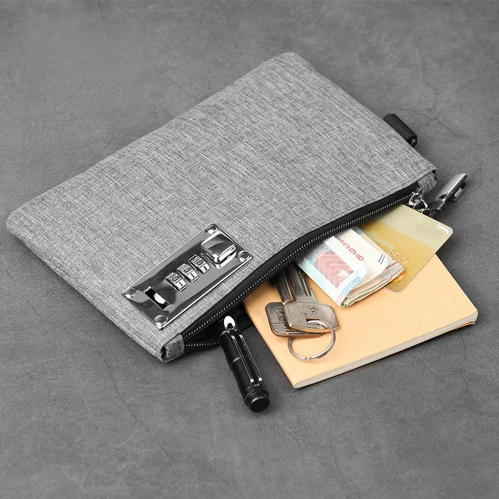 Ultra-thin กระเป๋าใส่เหรียญรหัสผ่านล็อค Anti-Theft กระเป๋าใส่บัตรแบบพกพากระเป๋าโทรศัพท์มือถือมัลติฟังก์ชั่นใหม่กระเป๋าสตางค์กระเป๋าคลัทช์