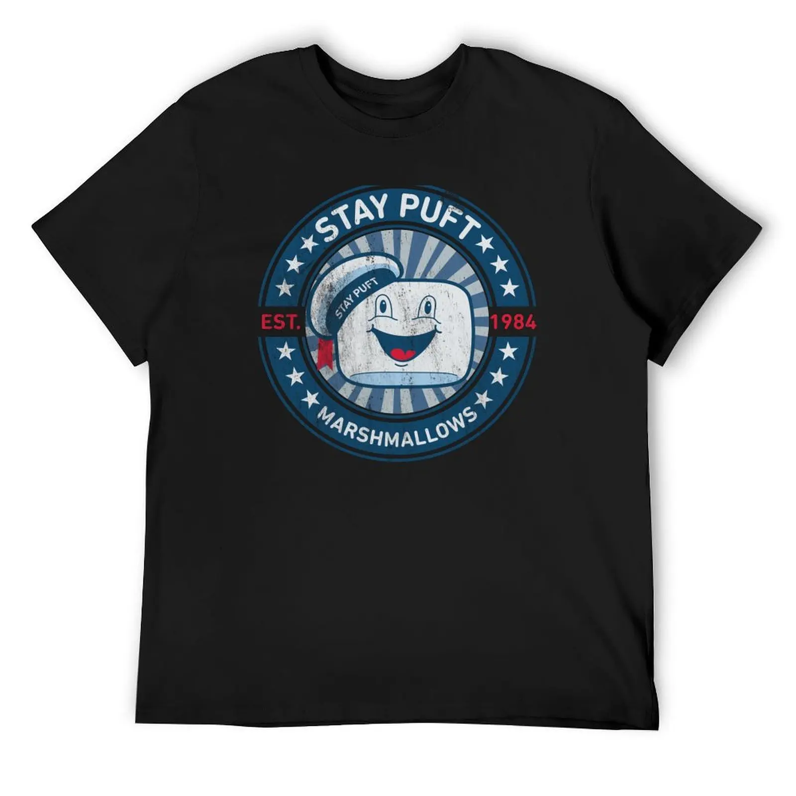 

Stay Puft Marshmallows T-Shirt shirts graphic tees customs Short sleeve tee oversized mens graphic t-shirts anime