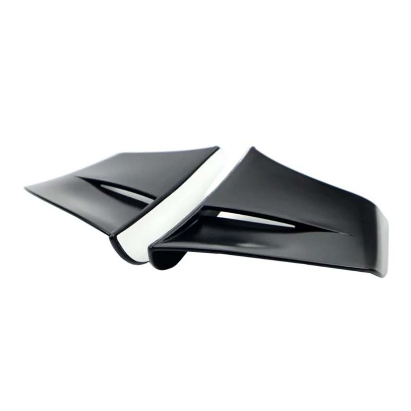 Universal Motorcycle Winglets Spoiler Aerodynamic Wing Kit Motorbike Modified Side Fairing Winglets Motorcycle Wind Wing