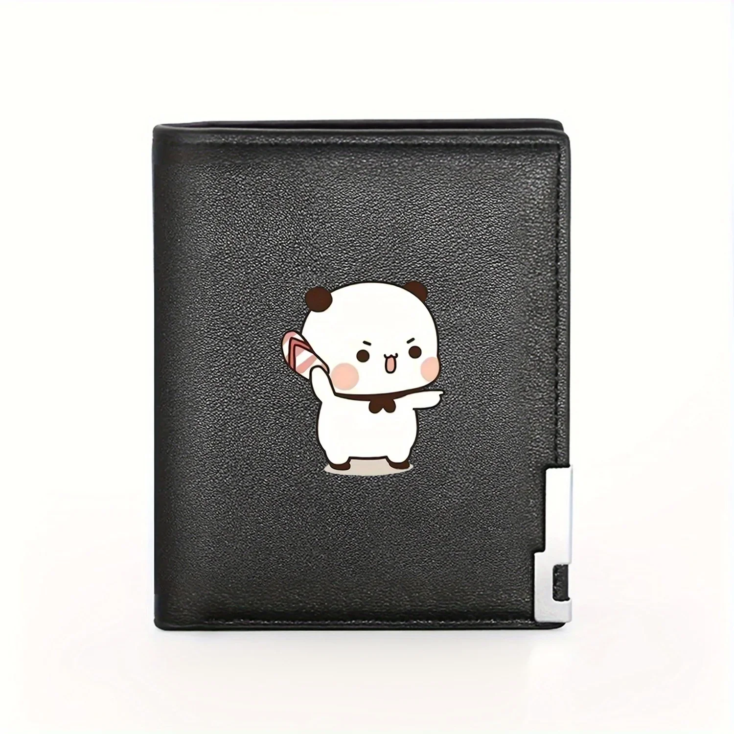 

Cute Panda Cartoon Character Design Business Mens Casual Elegant Simple Practical Quality Wallet Stylish Printing Graphic Creati
