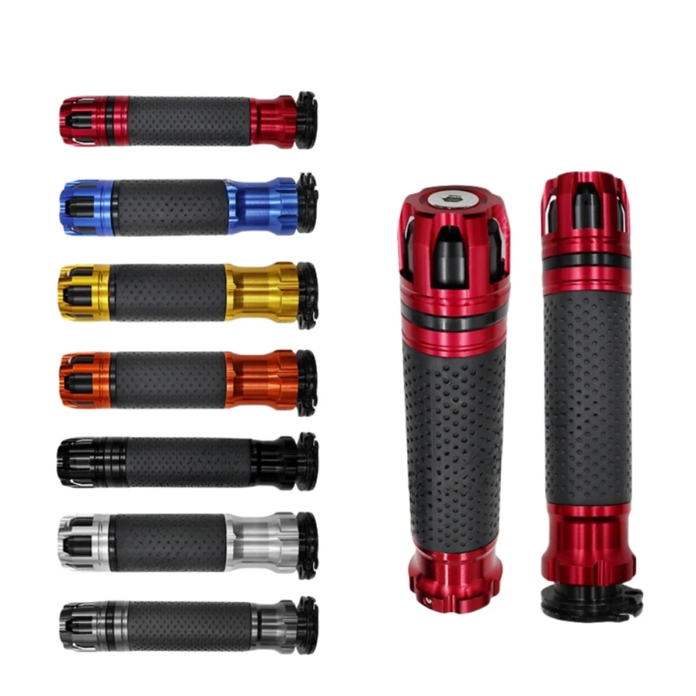 Universal Motorcycle Handlebars Hand Grips CNC 22mm Aluminum Alloy Anti-slip Durable Motorcycle Accessories