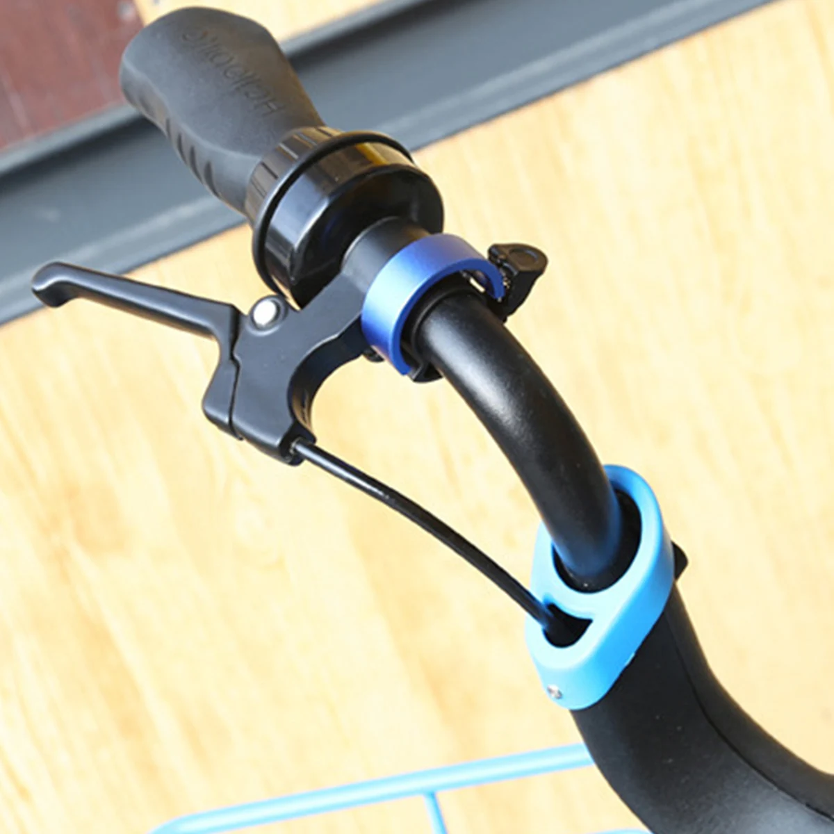 Durable Invisible Bike Bell Clear Sound Easy Install Retro Decor 22.2mm Diameter Handlebar Black Style for All Bikes