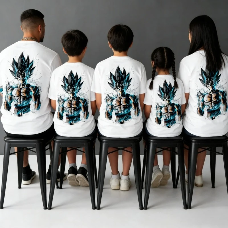 2026 Capsule Corp. Offizielles Merchandise-Produkt - Dragon Ball Baumwoll-T-Shirt im Y2K Street Style für Echte Anime-Fans