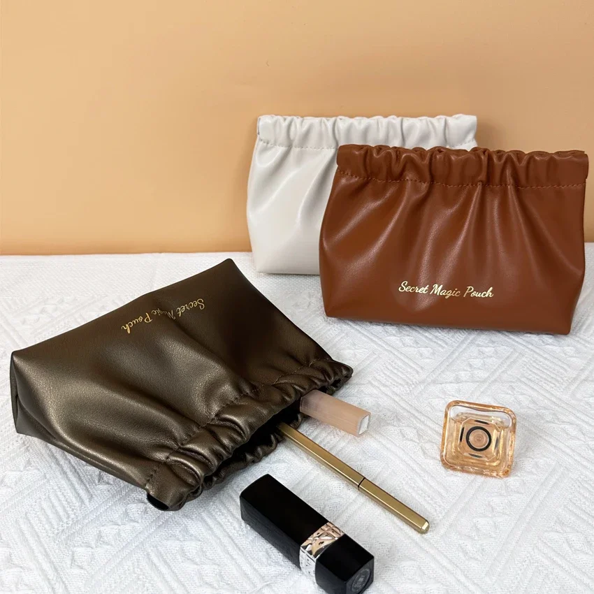 防水化粧ポーチ,大容量アクセサリー,リップスティックオーガナイザー,香水,自動クローズギフト,新コレクション