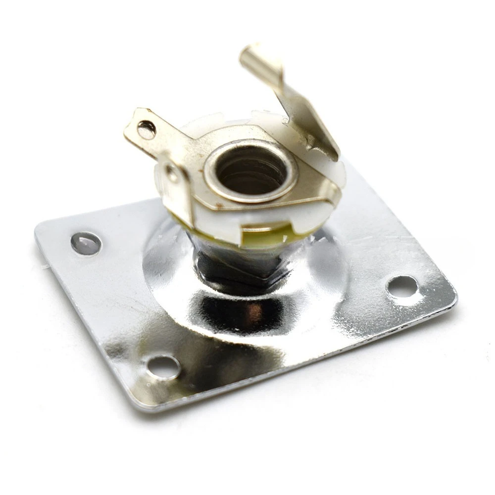 

Серебристый/черный/золотой квадратный выходной разъем для электрогитары, разъем для гитарного разъема золотого, серебристо-черного цвета, выходной разъем для проводки