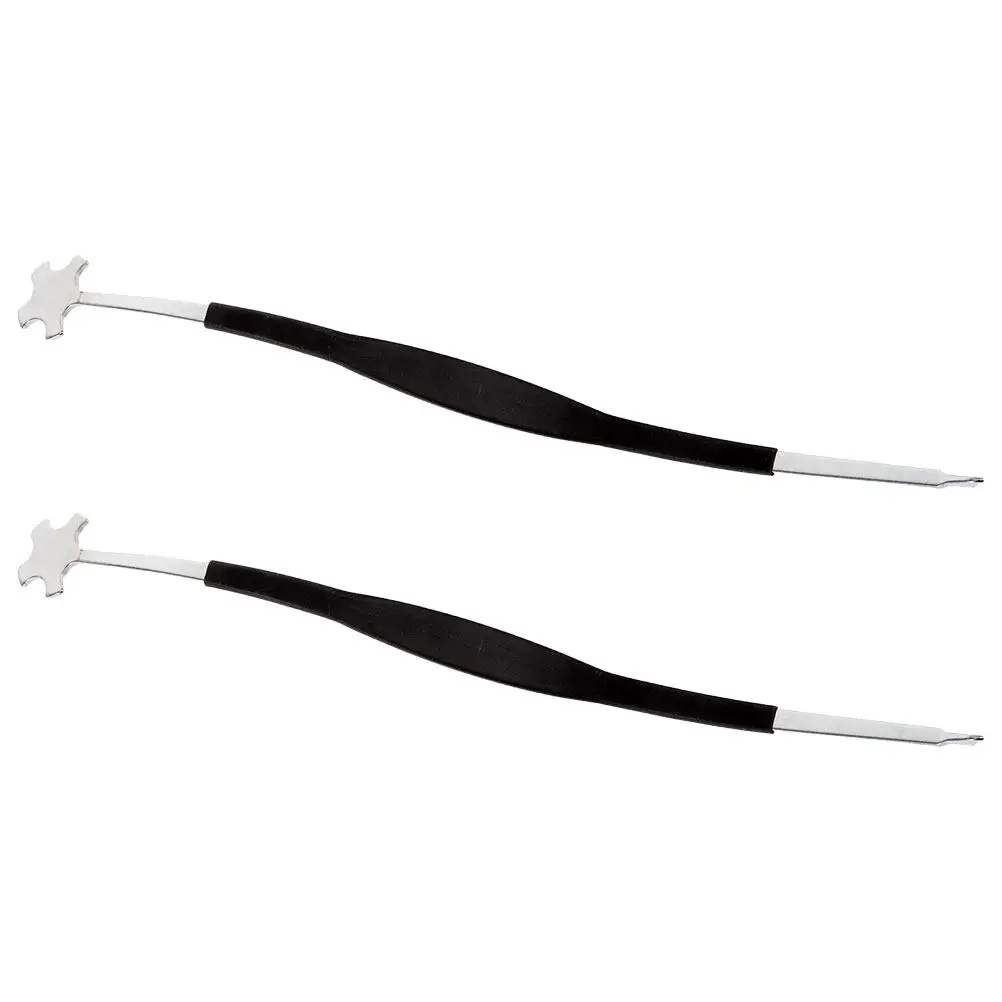 2Pcs Robust Cello Sound Post Setting Tool Metal Design for Easy Insertion Removal Adjustment Cello Sound Post Installer