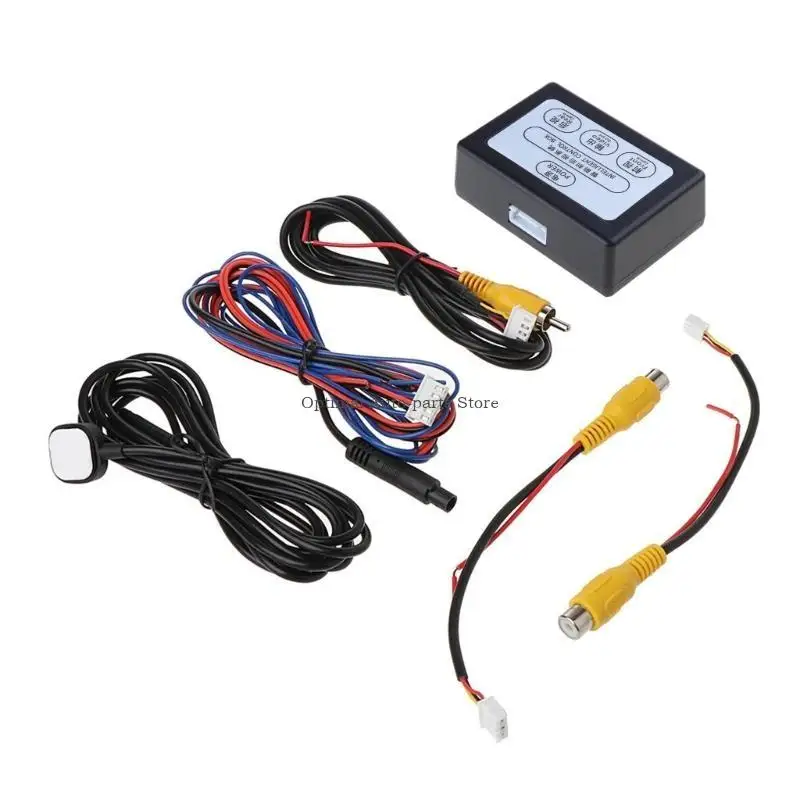 Reversing System Channel Converter Car Parking Camera Video with Manual Switch Two-Way Control Box Front And Rear View