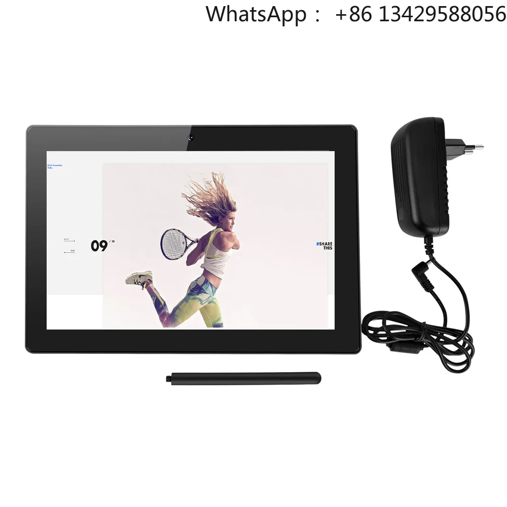 2025 10.1 Inch Wall Mount Tablet RK3588 Octa-core 6 TOPS Indoor Digital Sinage Advertising Display LCD Touch Screen for Robot