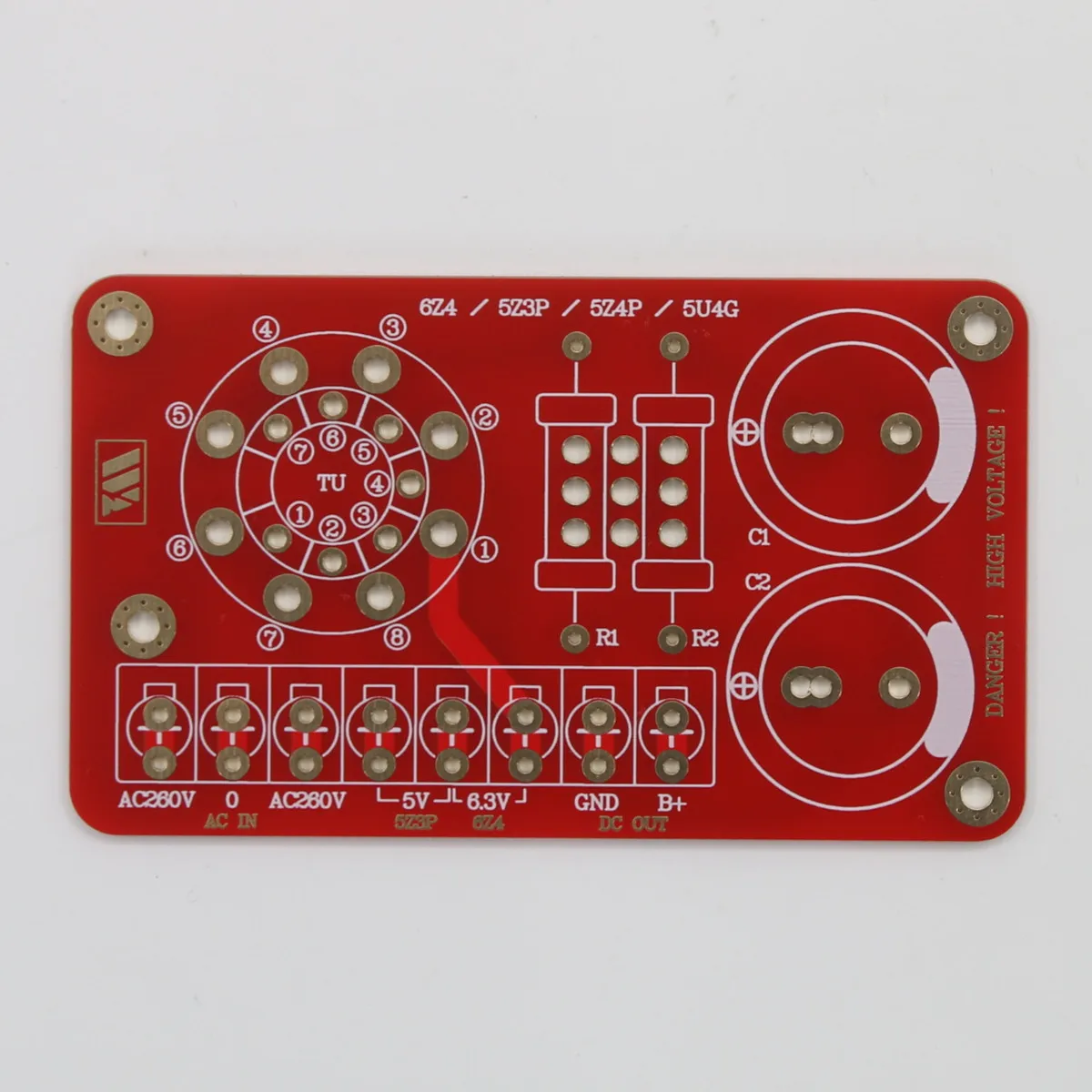 WZ-TU Ống CHỈNH LƯU Cung Cấp Điện Ban Bộ Phù Hợp Cho 6Z4/5Z3P/5Z4P/5AR4 Ống Đa Chức Năng
