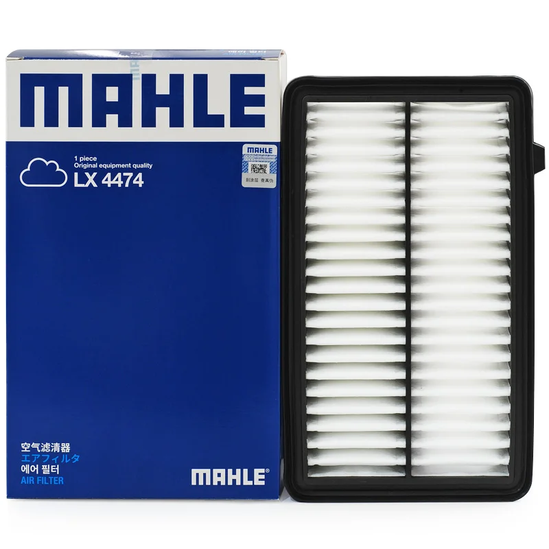 Filtro de aire MAHLE LX4474 LX4474/1 para HONDA JADE 1.8L 1,5 T 172205M1H00 LX4474/1, filtro de aire impregnado de aceite, baño de aceite