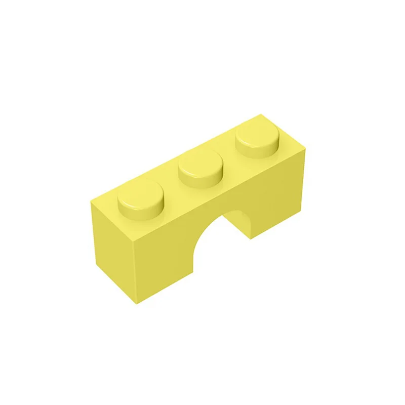 10pcs 4490 Arch 1x3 MOC Compatible Brick Parts Building Blocks Accessories Assemble Replaceble Changeover Particle DIY Gift Toy