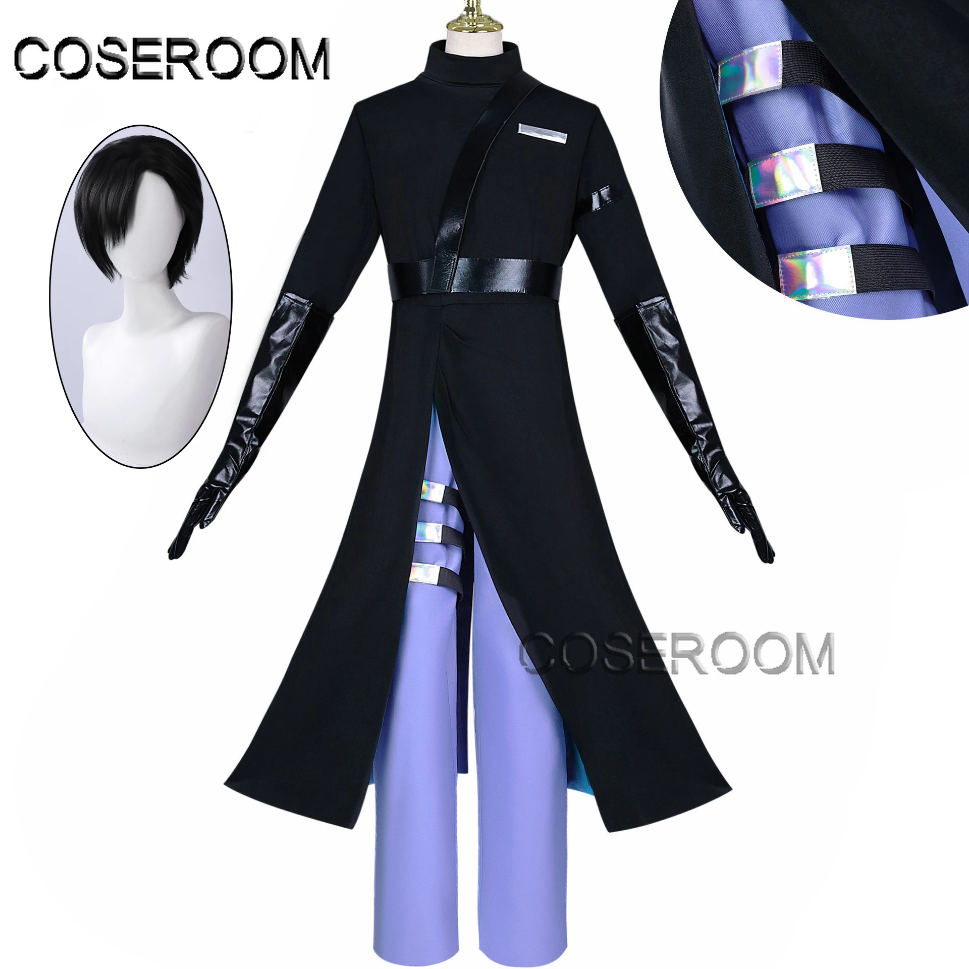 

Игра Alien Stage Ivan Till Косплей Костюм Жаккардовая Ткань Аниме Китайский Стиль Униформа Хэллоуин Иван Парики Костюмы для Женщин