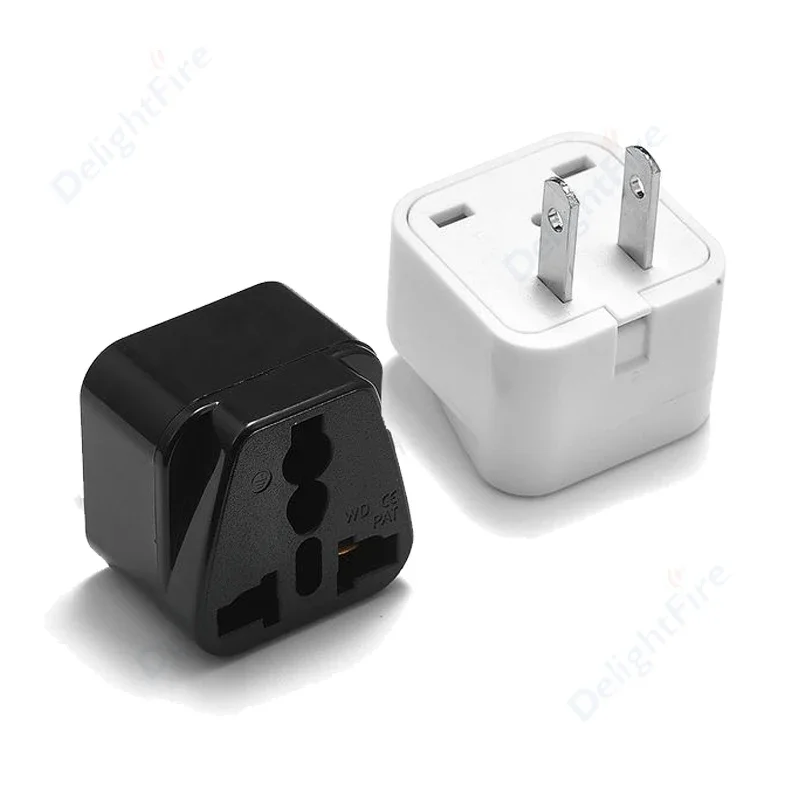 Переходник с американской вилки, универсальный преобразователь питания для Великобритании, Австралии, ЕС и США, дорожный адаптер Mexcio для Америки и Канады, розетки переменного тока, электрические розетки