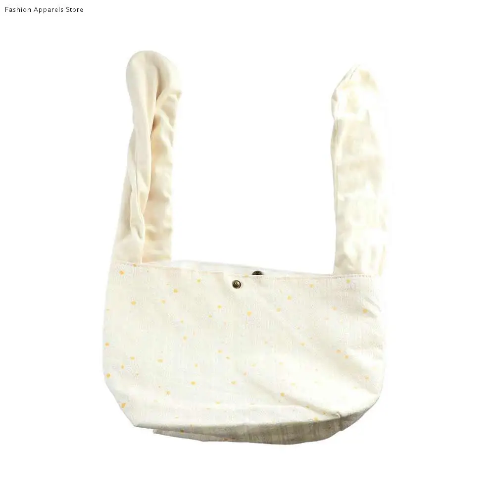 لطيف مكتب عامل حقائب النساء نزهة الحاويات الفتيات الغذاء حقيبة التخزين حقيبة يد صغيرة آذان أرنب أكياس الغداء علب الاغذية