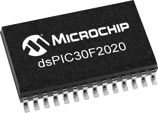 Dspic30F2020-30I/So Mcu 16-Bit Dspic Risc 12Kb Flash 3.3V/5V 28-Pin Soic W Tube