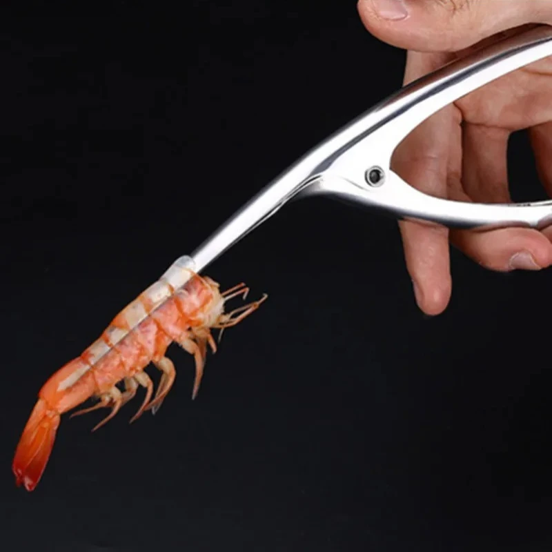 Shrimp Peeler Kitchen Tool Portable Shrimp Shell Remover Seafood Peeling Gadget for Home Use Prawn Peeling Accessory