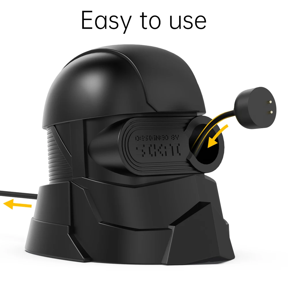 Soporte de cargador de silicona para Xiaomi Mi Band 7, 6, 5, estación de carga de escritorio, Accesorios inteligentes