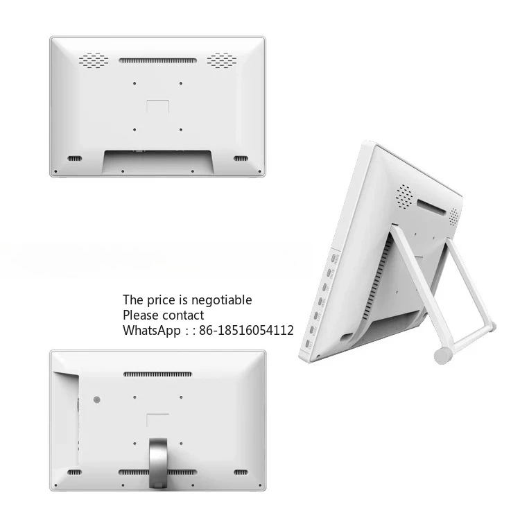 

Smart touch panel 21.5 inch Android / Win 10 AIO digital signage wall mount Android tablet with front speakers