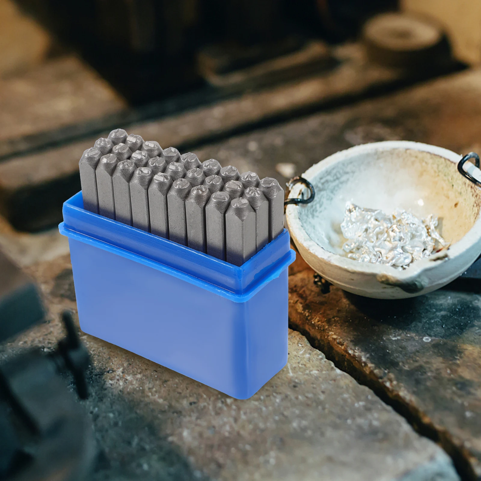 

Alloy Letter Punch Set Metal Stamps Tools For Wood Copper Iron Stamping Mold Kit Durable Portable Professional Craft