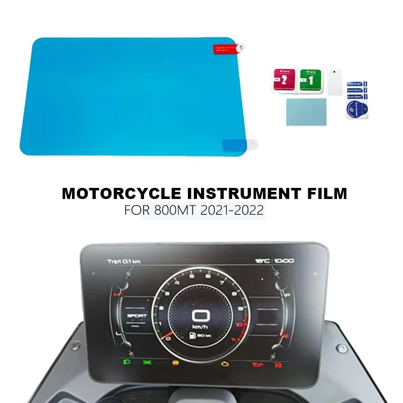 

Fit For CFMOTO 800MT Instrument Cluster Scratch Screen Protection Film 800 MT 800 MT800 2021-2022 Dashboard Screen Protector ﻿