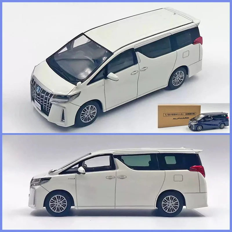 Original 1/30 Scale Alphard Alloy Car Model Ornament Souvenir Display Collection Hobby Gift