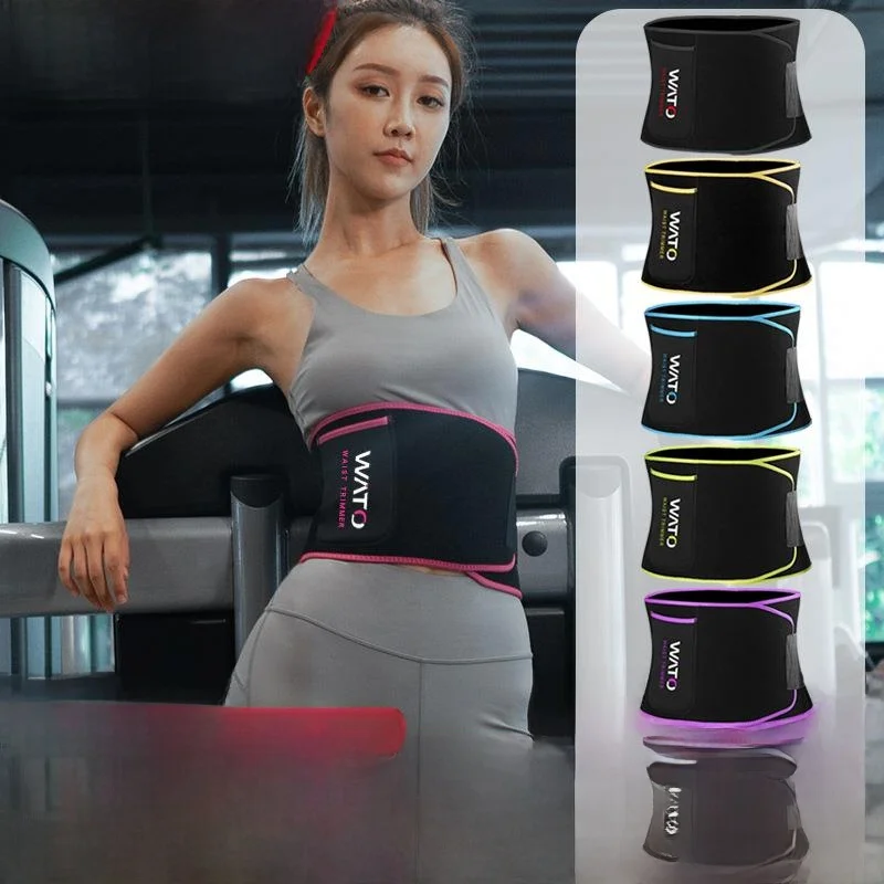 New Sweat Absorbing Waist Belt for Strength Training Fitness Sports Waist Support Belt Men Women  Training Gear