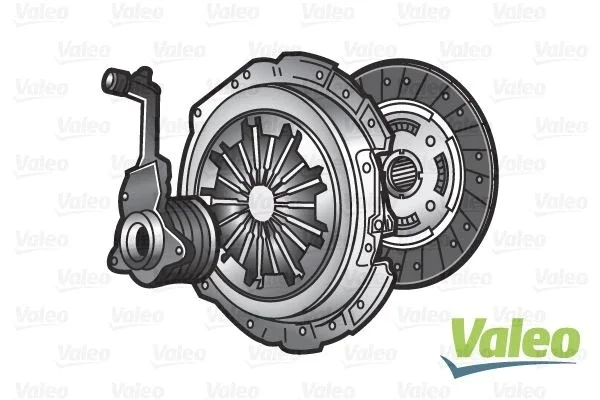 ORIGINAL VALEO 834098 CLUTCH SET PRINT + LINING + BEARING 3LU FLUENCE MEGANE 2 CLİO KANGO VALEO-834098