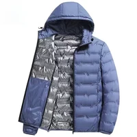 Men Winter White Duck Down Jacket Warm Thick Windproof Waterproof Puffer Jacket Hooded High Quality Ultralight Down Jacket Male 3