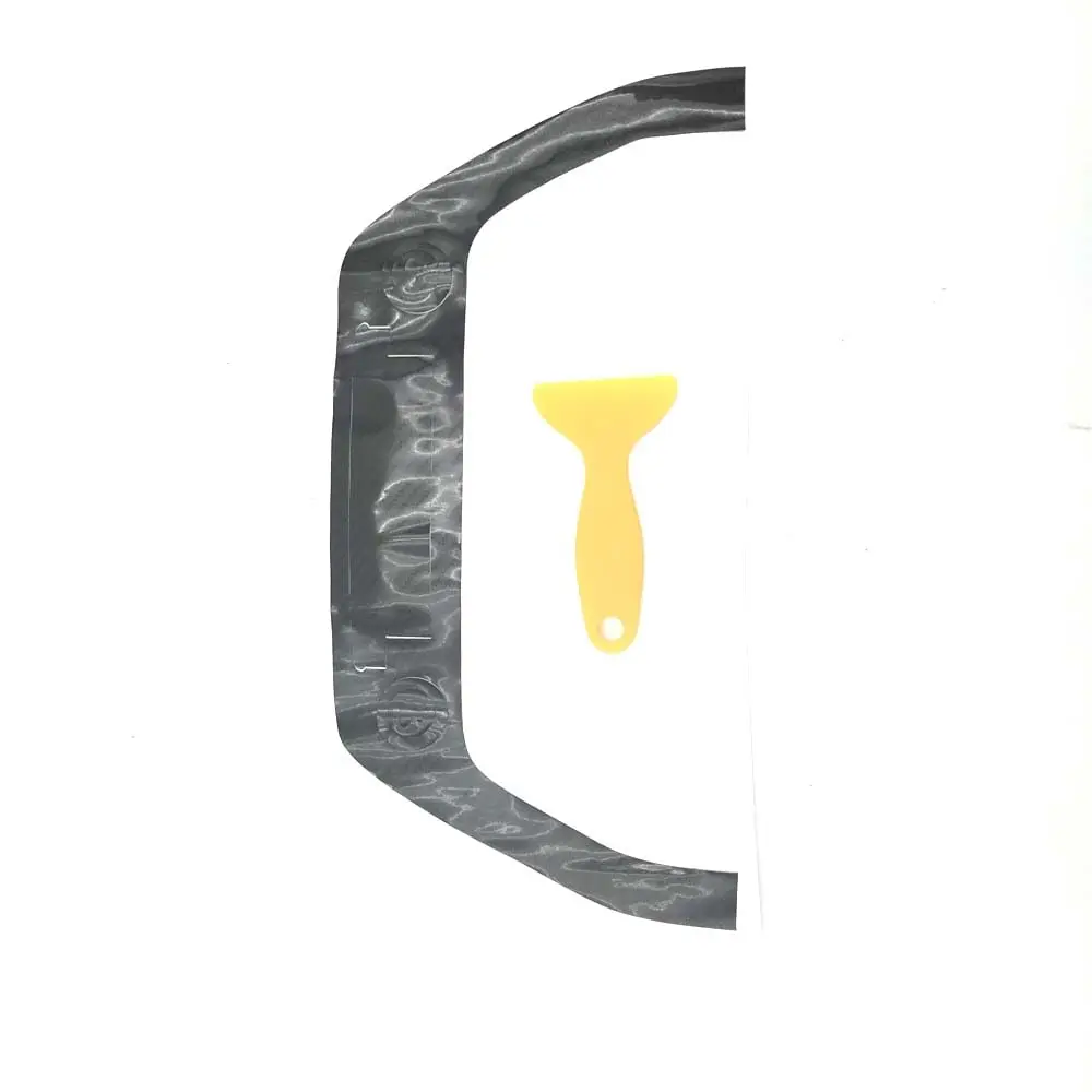5D Carbon Fiber Look Console A/C Button Cover Trim For Toyota Corolla 2020-2024