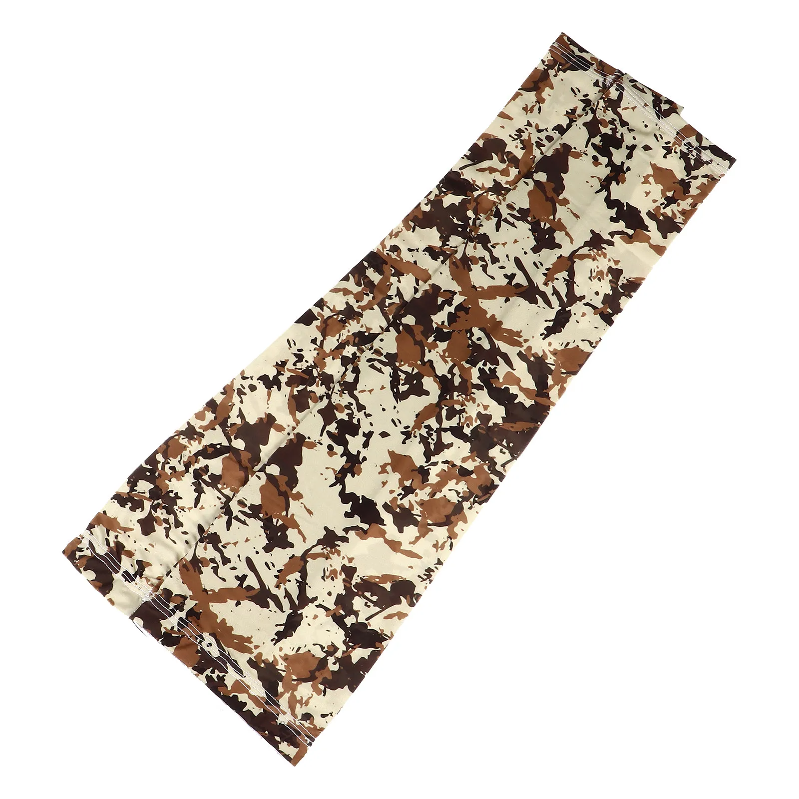 

1 пара больших эластичных камуфляжных солнцезащитных нарукавников для женщин, блокирующих УФ-излучение, охлаждающие, для активного отдыха, походов, бега, путешествий, лета