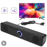 Soundbar Computer PC TV Laptop Desktop Wired Wireless Bluetooth Speaker Sound Box Bar Music Portable Caixa De Som Audio System