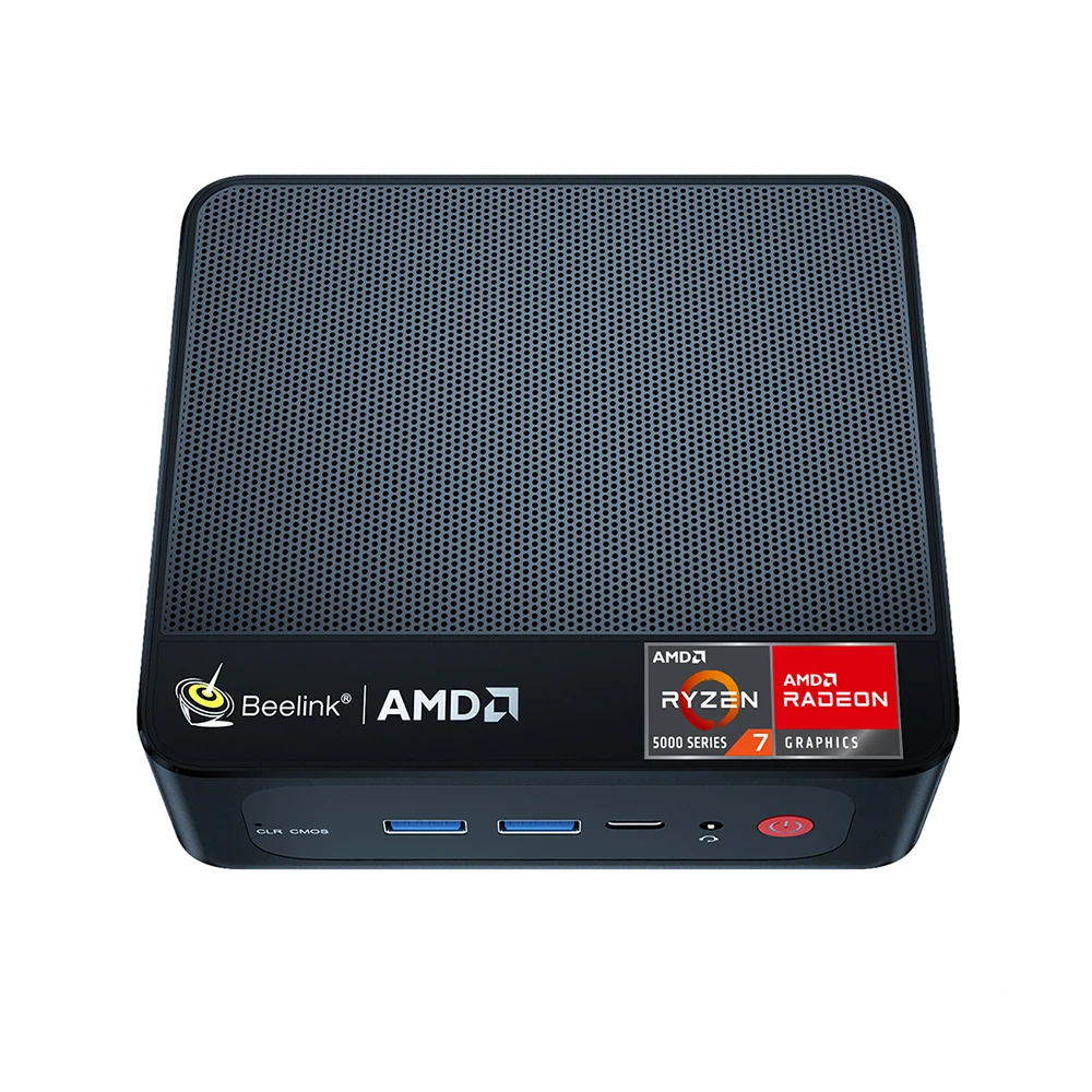 Beelink SER5 Pro 5850U Мини-ПК AMD Ryzen 7 8C 16T 16G 32G DDR4 RAM 500G 1 ТБ M.2 NVME SSD 4K HDMI DP Тип C LAN Мини-компьютер Beelink SER5 Pro 5850U Мини-ПК AMD Ryzen 7 8C 16T 16G 32G DDR4 RAM 500G 1 ТБ M.2 NVME SSD 4K HDMI DP Тип C LAN Мини-компьютер
