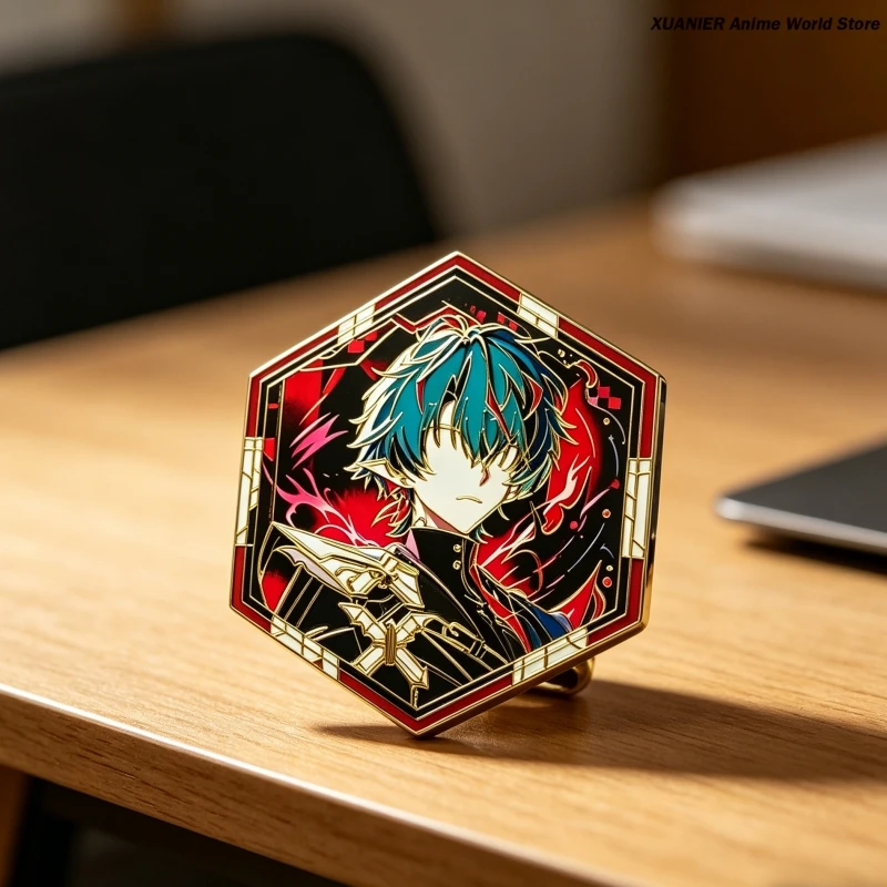 Anime Metal Badge Arknights:Endfield Kami Creativity Brooch Pin Collection Present Pendant Bedge Itabag Clothes Ornament view 3