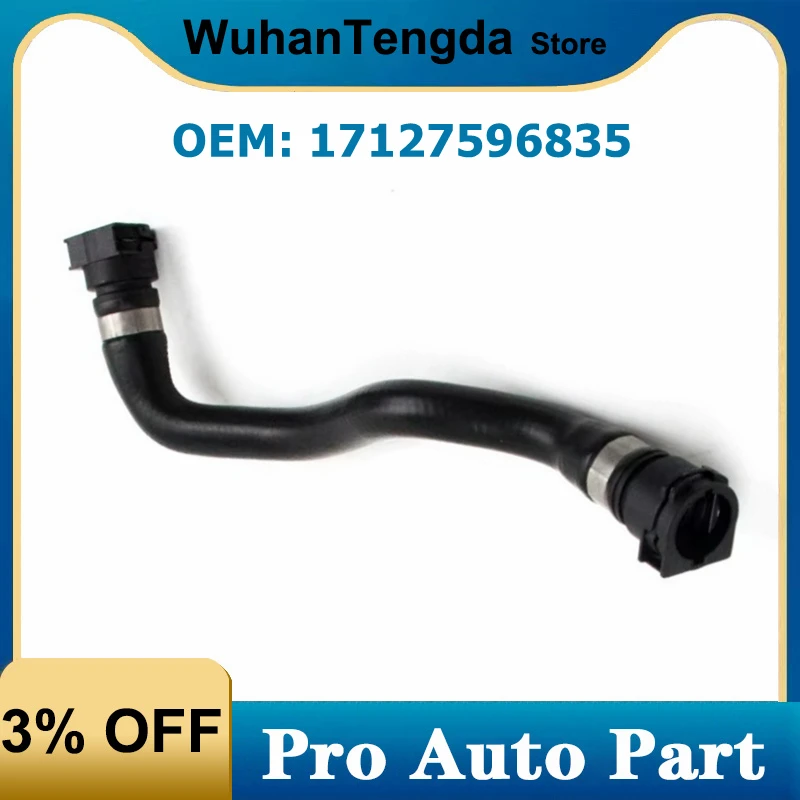 17127596835 Water Tank Radiator Coolant Hose for BMW F20 F21 F30 F80 F31 116I 118I F31 316I 320I