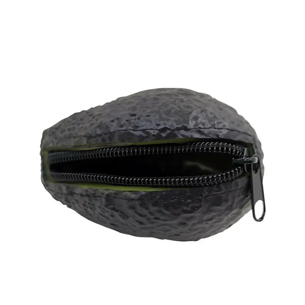 Avocado Coin Purse Clutch Purse Artificial Handbag Card Case With Zipper Coin Pocket for Party Street Dating Commuting Travel