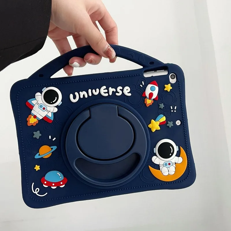 Etui dla dzieci na tablet Huawei Honor Pad X8a X9 11 cali 2024, pokrowiec na Honor Pad X9a/X9 Pro 11,5 cala 360 °   Obrotowy uchwyt na telefon z funkcją podstawki — zdjęcie produktu 4