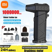 Xiaomi Violent Turbofan 1000000RPM Powerful Air Blower Portable Wireless Dust Cleaner TypeC Charging Brushless Jet Blower Home