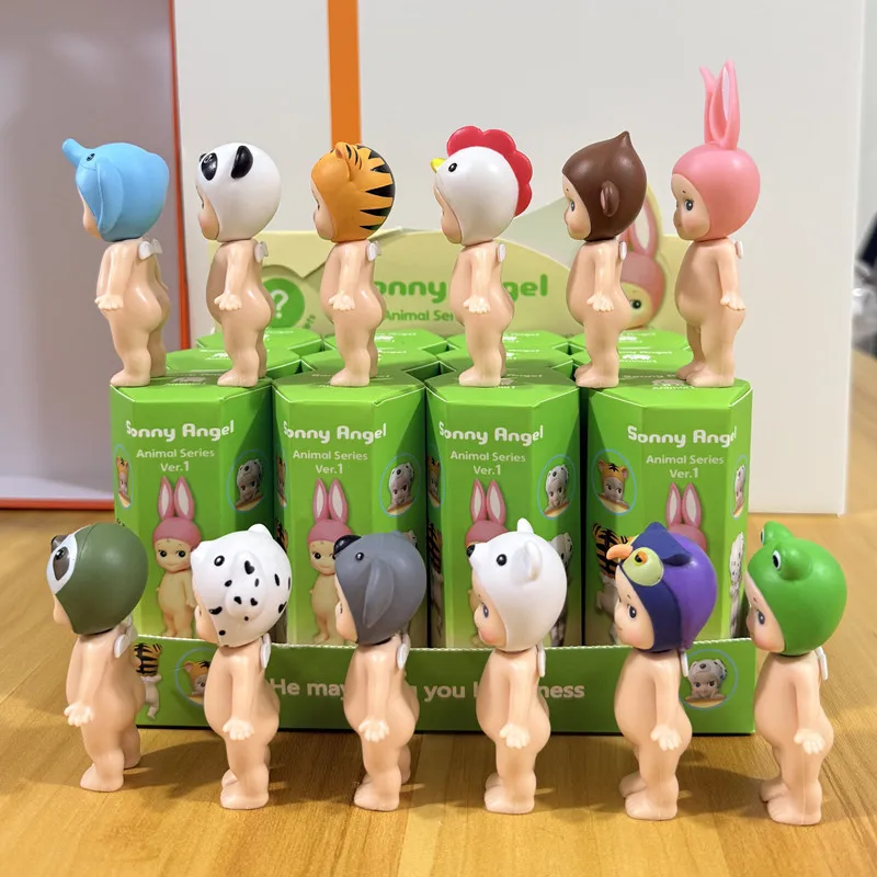 Mini-Engel-Figur Tier-Stehfiguren-Serie Neue Tiergeneration 1, Generation 2, Generation 3, Generation 4 Blindbox Mystery Box – Detail 2