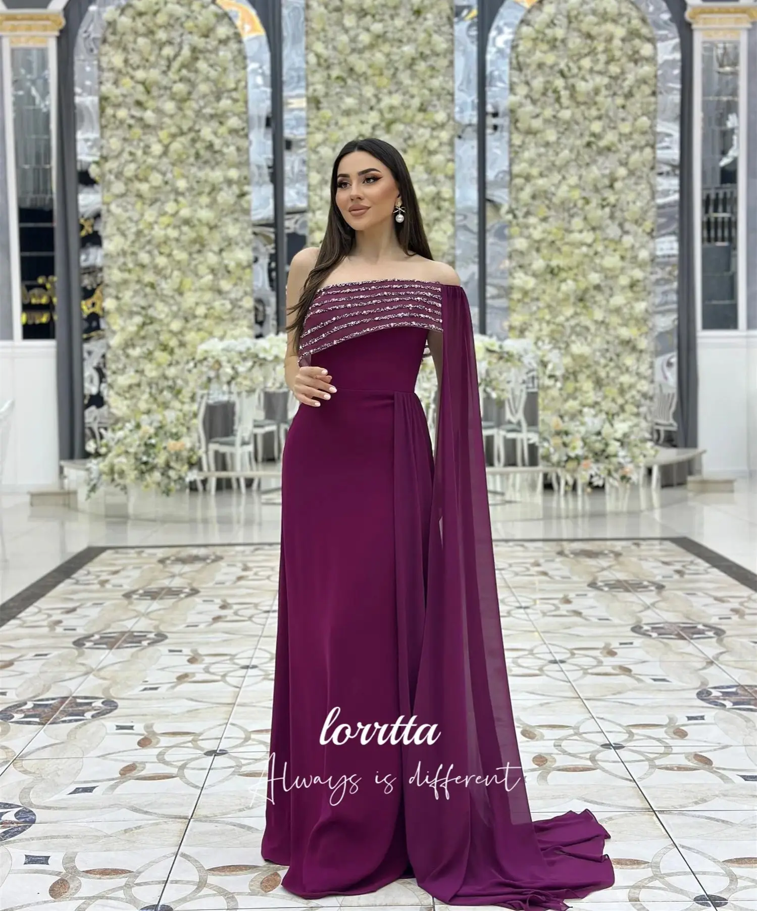 Loretta Maßgeschneidertes Kleid für besondere Anlässe, Abendkleider, Ballkleider, Hochzeits-Partykleid, elegante Partykleider فسات Cosa •Мة