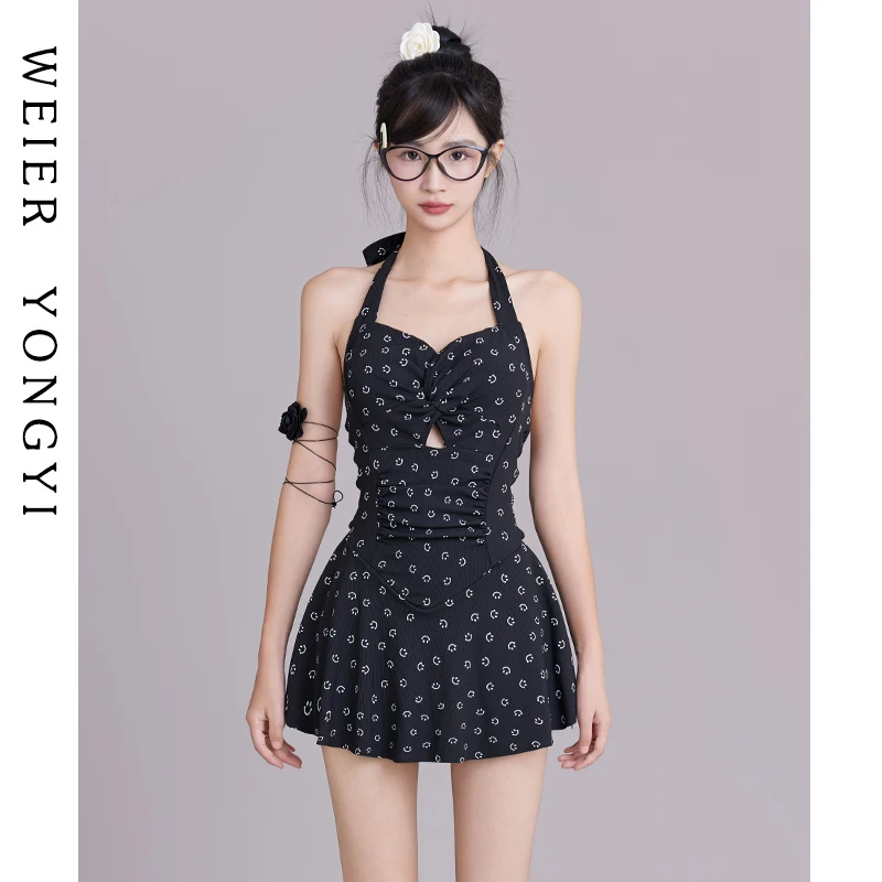 

Женский элитный сексуальный цельный купальник-бикини с эффектом утяжки и коррекции талии, с пышной юбкой