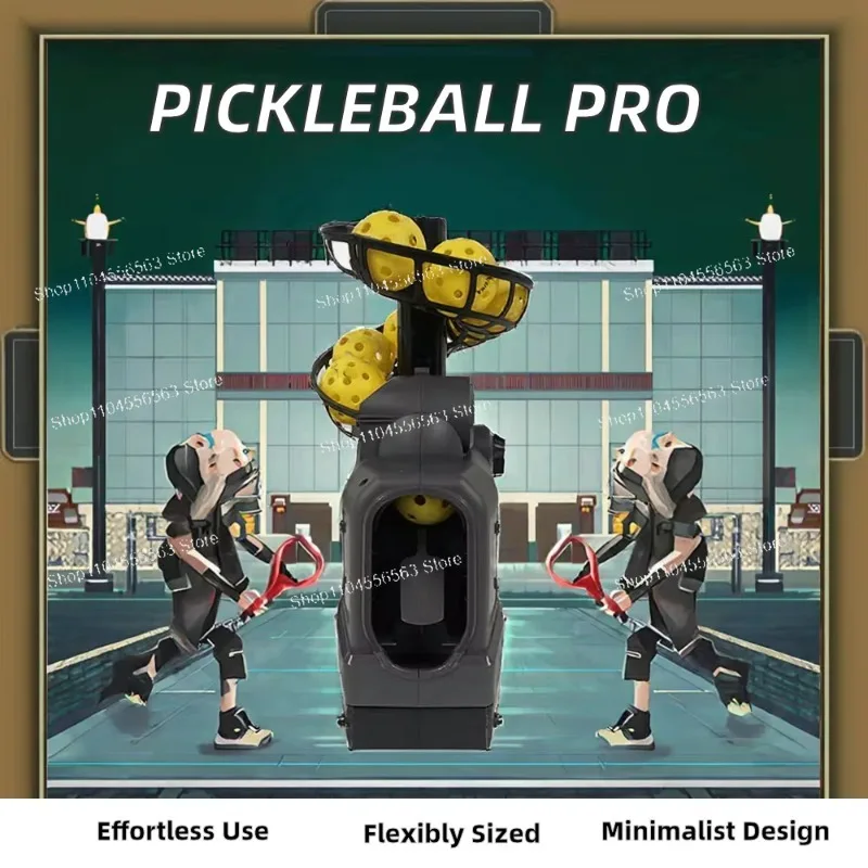 Custom Logo Adjustable Plastic Pickleball Trainer Launcher