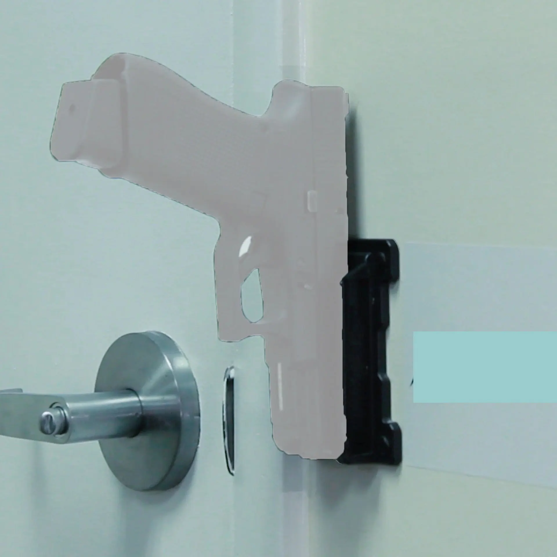 Магнитная кобура для пистолета, двойной/одинарный держатель Glock G17 19, тактические пистолеты для охоты, магнитное крепление, скрытый, быстрая вытяжка, подходит для плоского использования