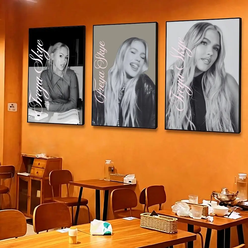 music Freya Skye Poster Poster HD Printing Cozy and Warm Style for Home Decor for Bedrooms Cafes Gift Giving
