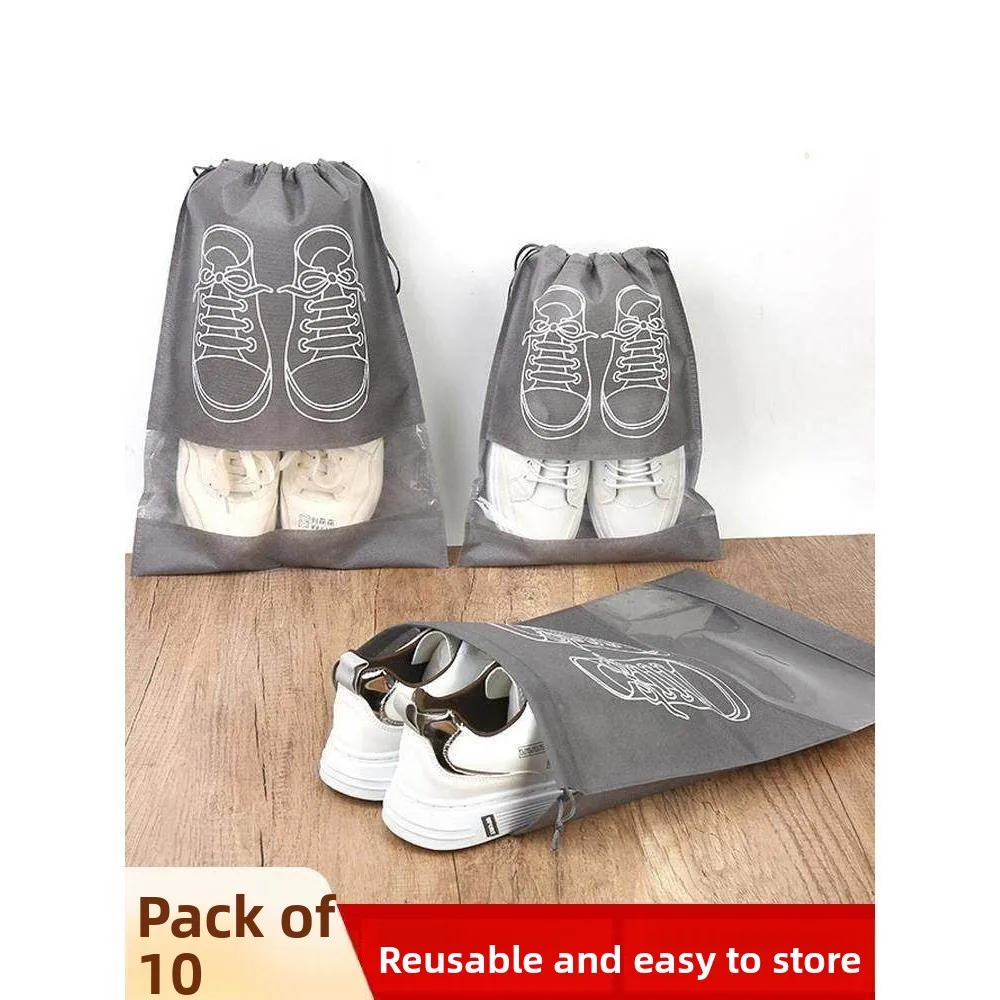 

Дорожная сумка-органайзер для обуви, прозрачная, влагозащитная, пылезащитная, для белых кроссовок