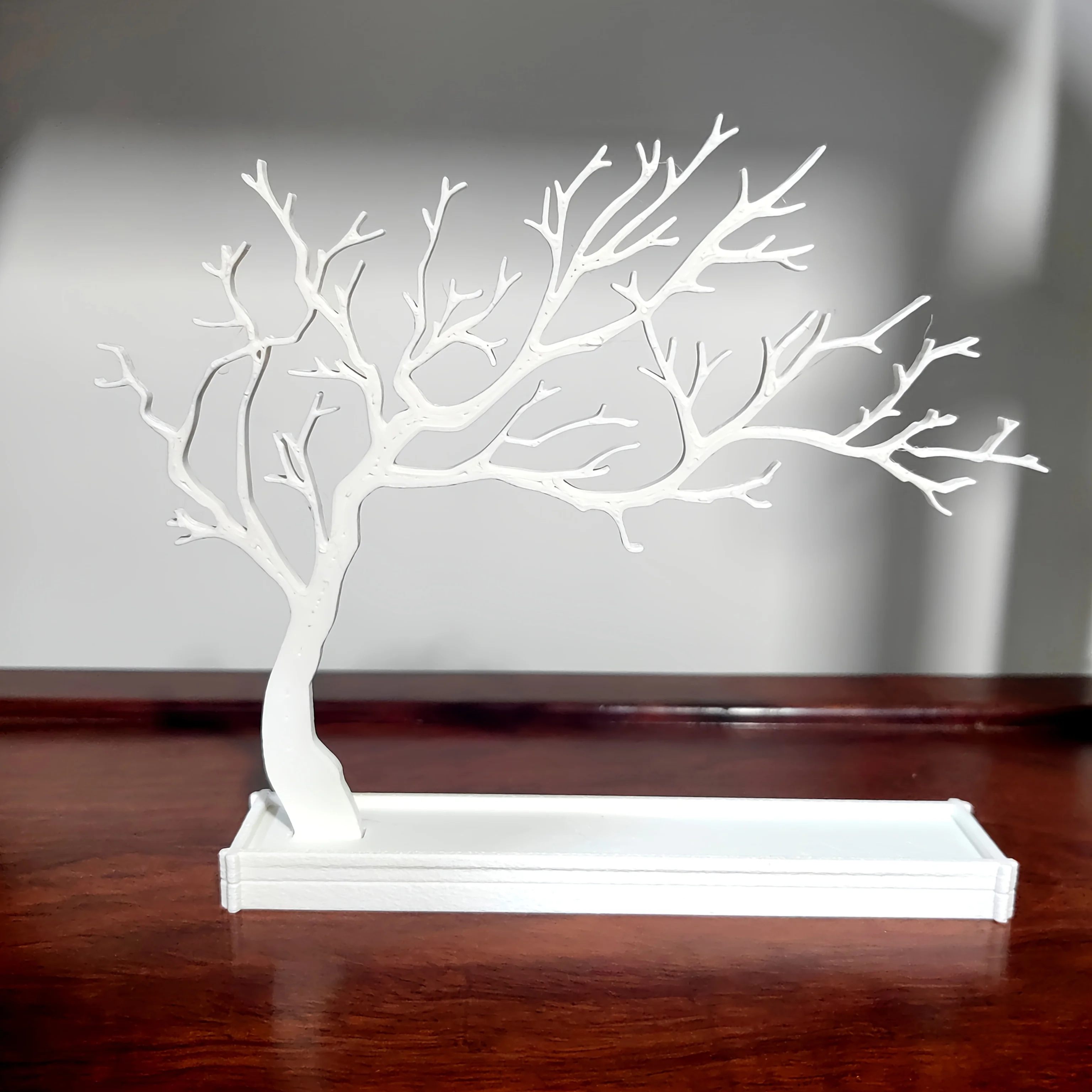 Elegante expositor de joyería multiusos, expositor en forma de árbol, decoraciones de escritorio Restro para collares, anillos y pulseras