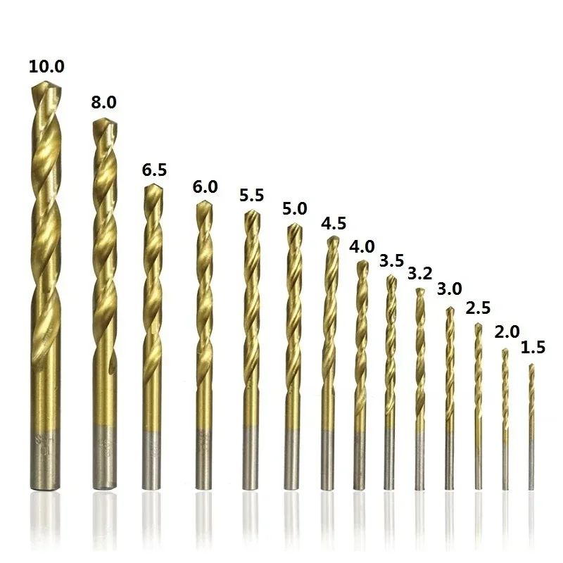 Brocas métricas de acero rápido HSCO para metal endurecido
